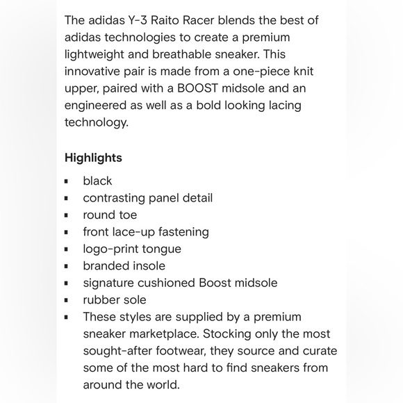 Adidas Y-3 Ratio Racer - Picture 14 of 14